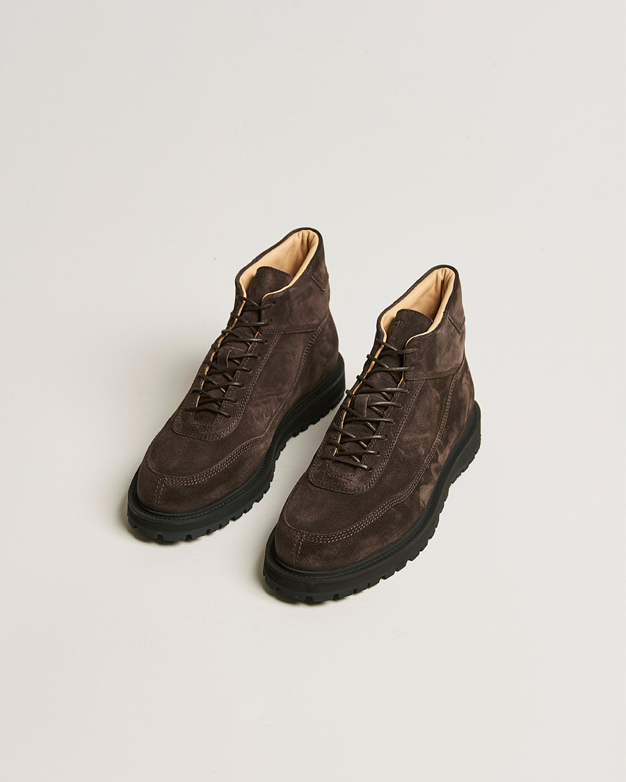 Uomini | New Nordics | CQP | Sabulo Suede Boot Dark Brown