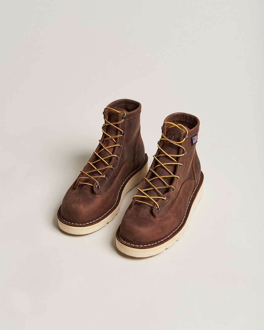 Uomini | Scarpe fatte a mano | Danner | Bull Run Leather 6 inch Boot Brown