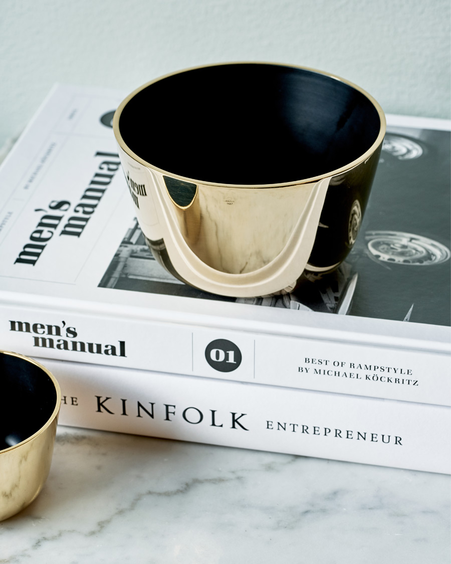 Uomini |  | Skultuna | Kolte Bowl Large Brass/Black