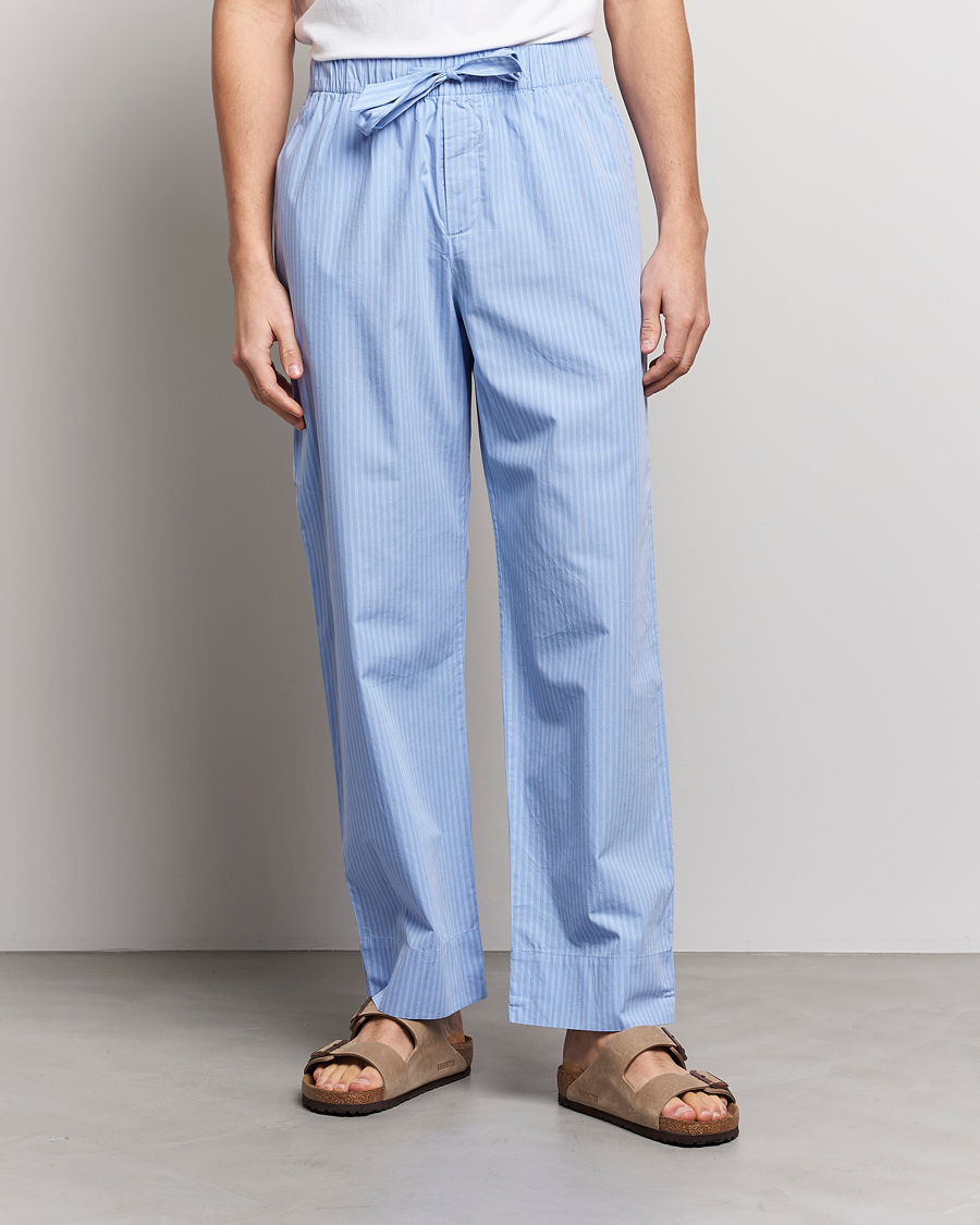 Uomini |  | Tekla | Poplin Pyjama Pants Pin Stripes