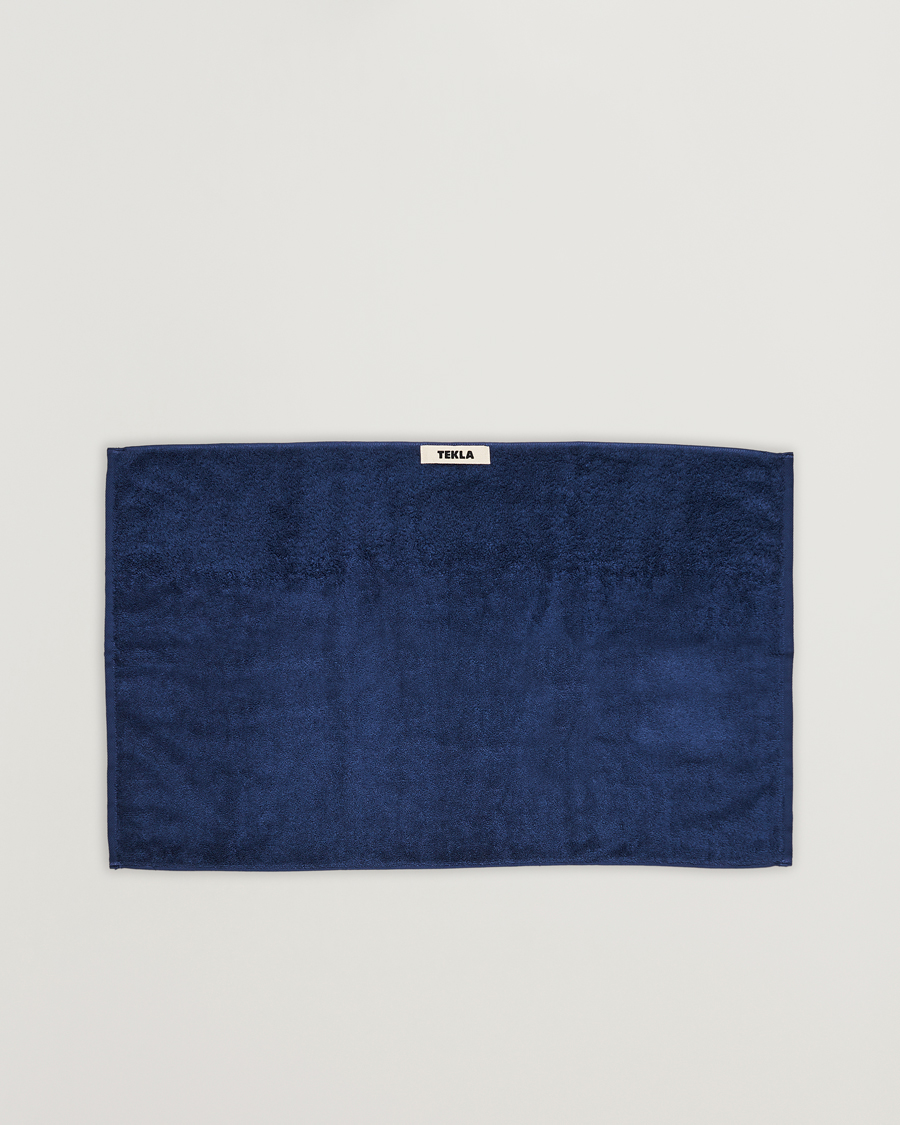 Uomini |  | Tekla | Organic Terry Hand Towel Navy