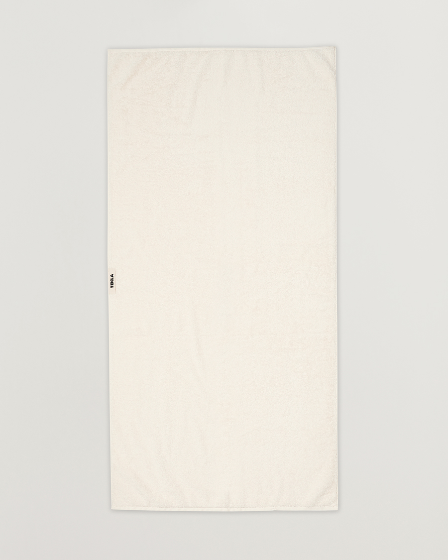 Uomini | Stile di vita | Tekla | Organic Terry Bath Towel Ivory