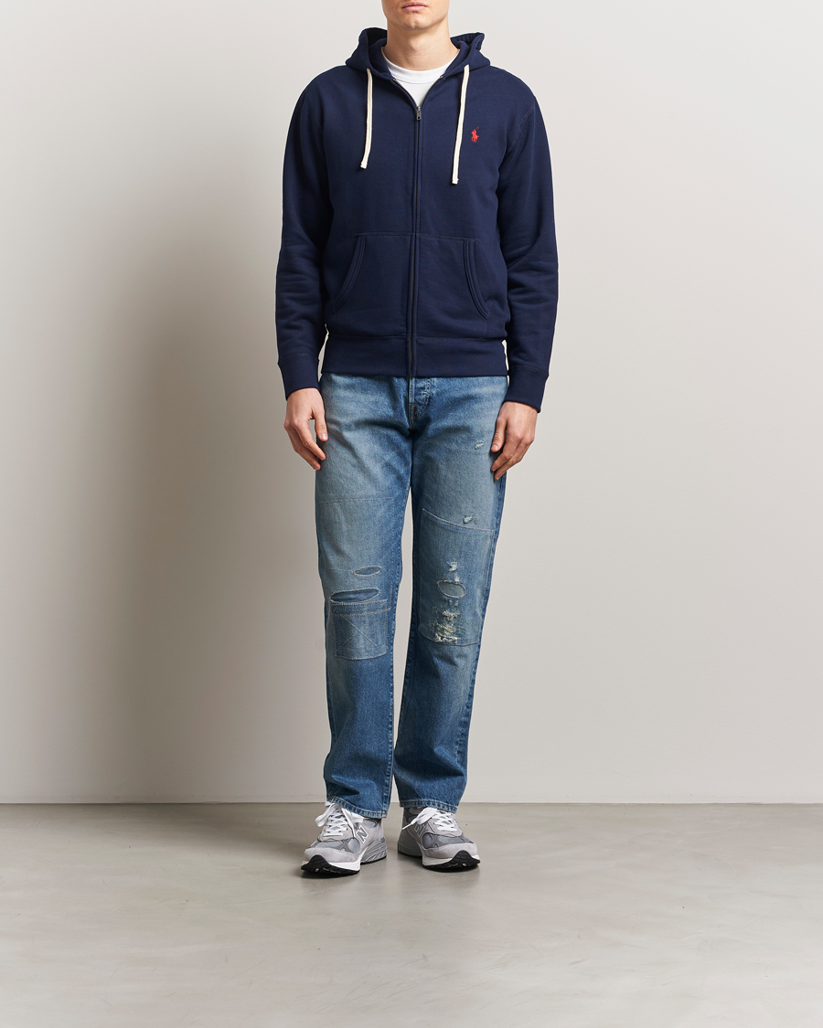 Uomini | Maglieria | Polo Ralph Lauren | Full-Zip Hoodie Cruise Navy
