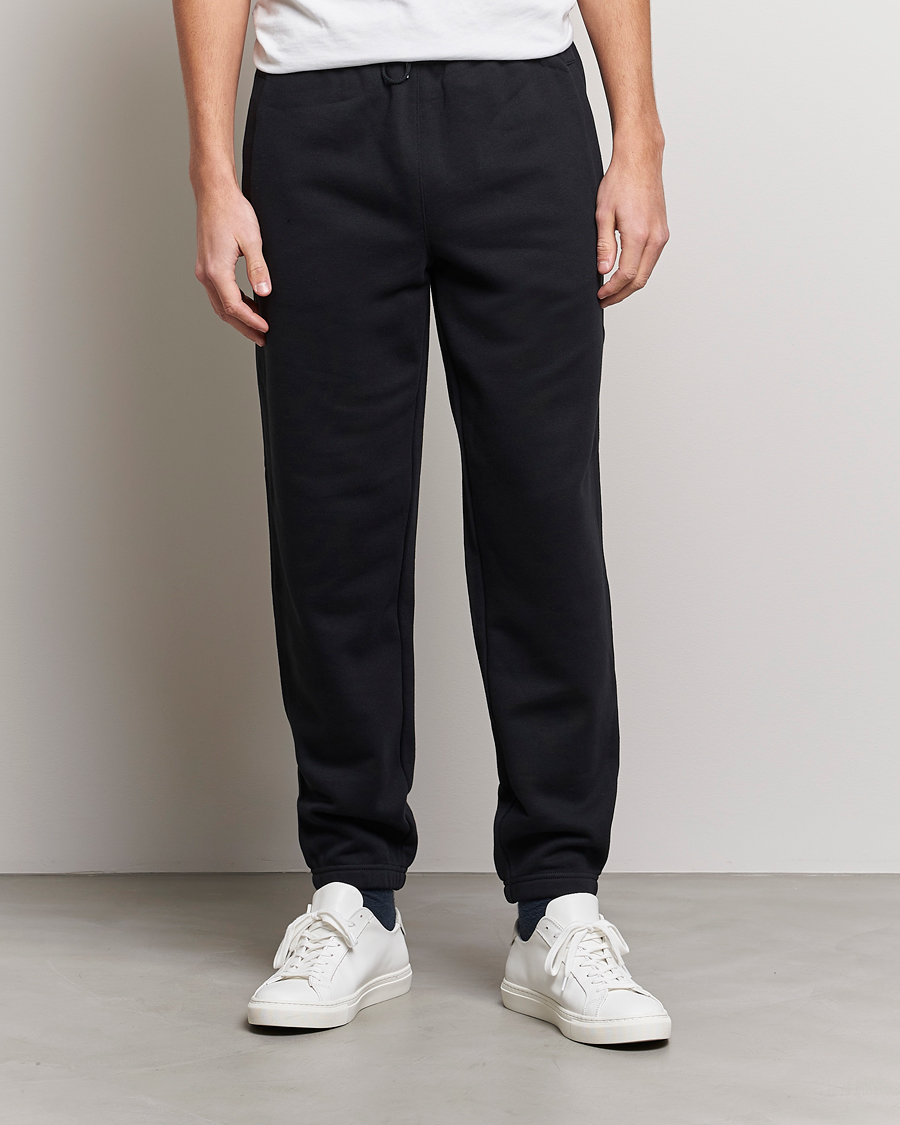 Uomini | Best of British | Fred Perry | Loopback Sweatpants Black