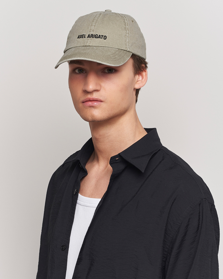 Uomini | Cappelli con visiera | Axel Arigato | AA Logo Cap Olive