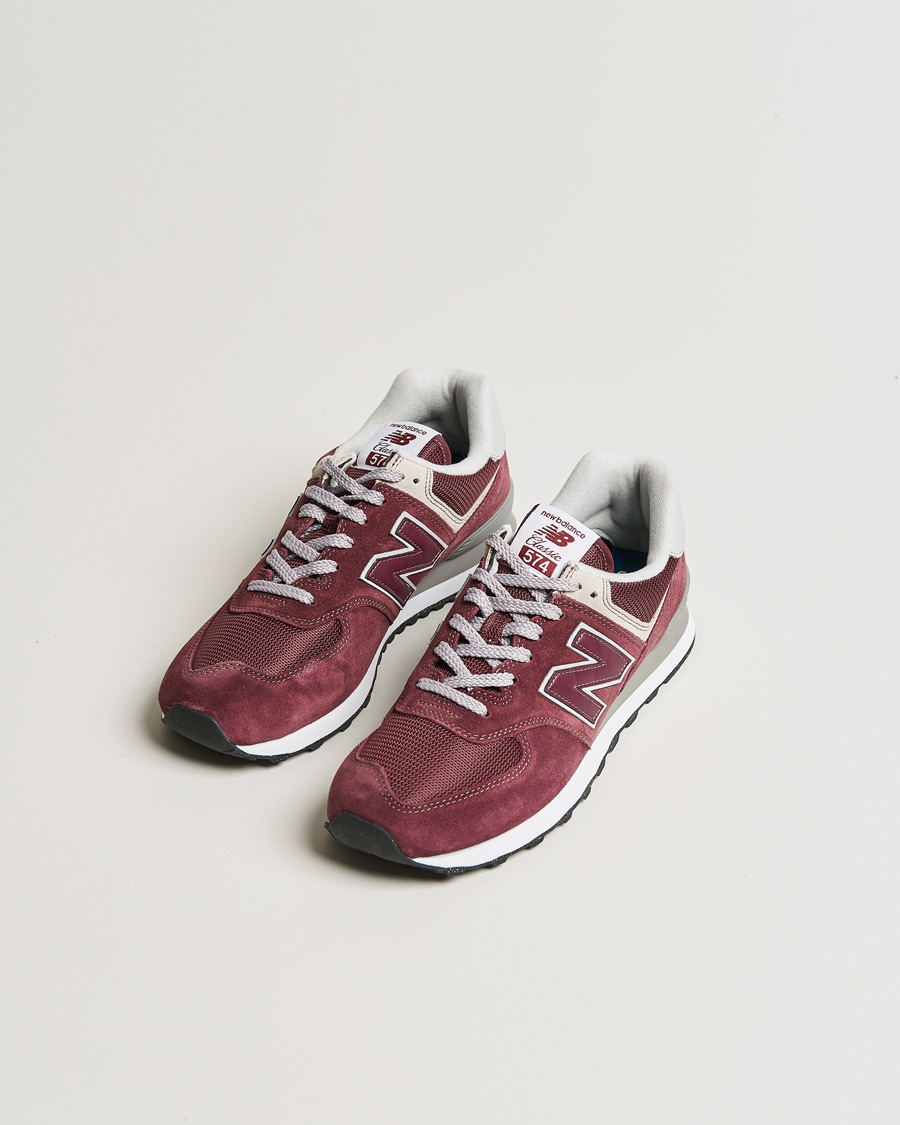 Uomini |  | New Balance | 574 Sneakers Burgundy