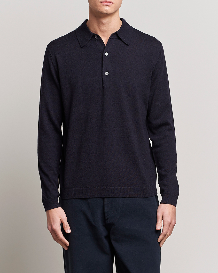 Uomini | A Day's March | A Day\'s March | Ambroz Merino Polo Navy