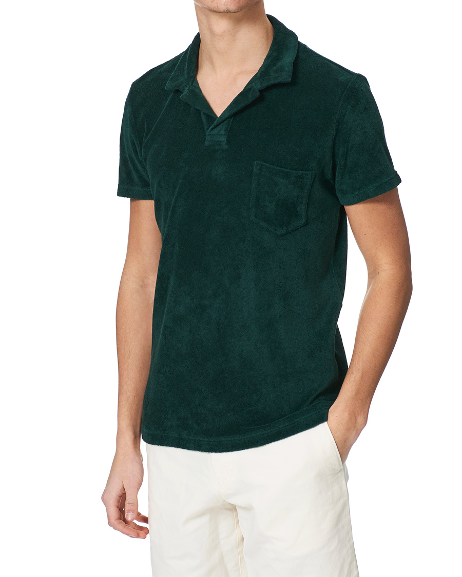 Uomini | Polo a maniche corte | Orlebar Brown | Terry Polo Racing Green