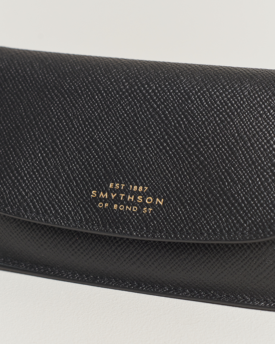 Uomini |  | Smythson | Panama Hard Sunglasses Case Black