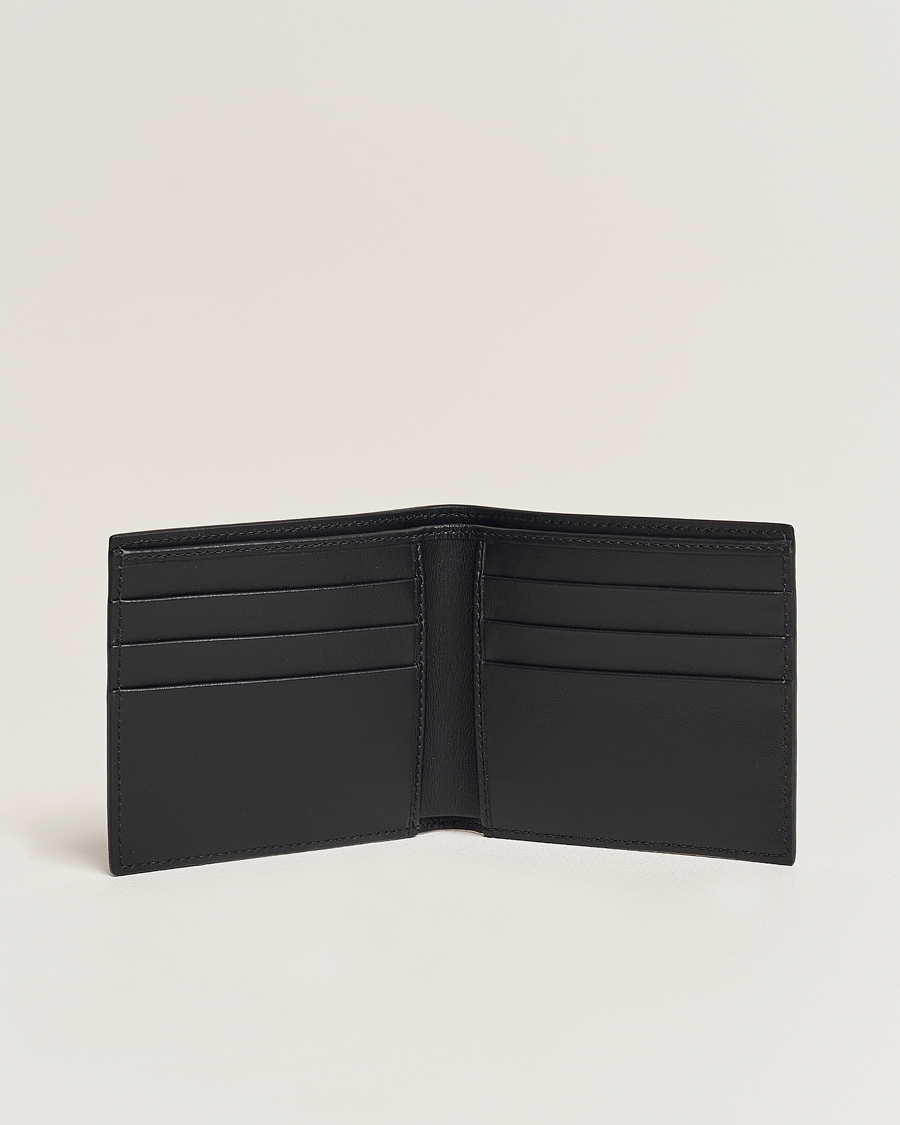 Uomini | Smythson | Smythson | Panama 6 Card Wallet Black Leather