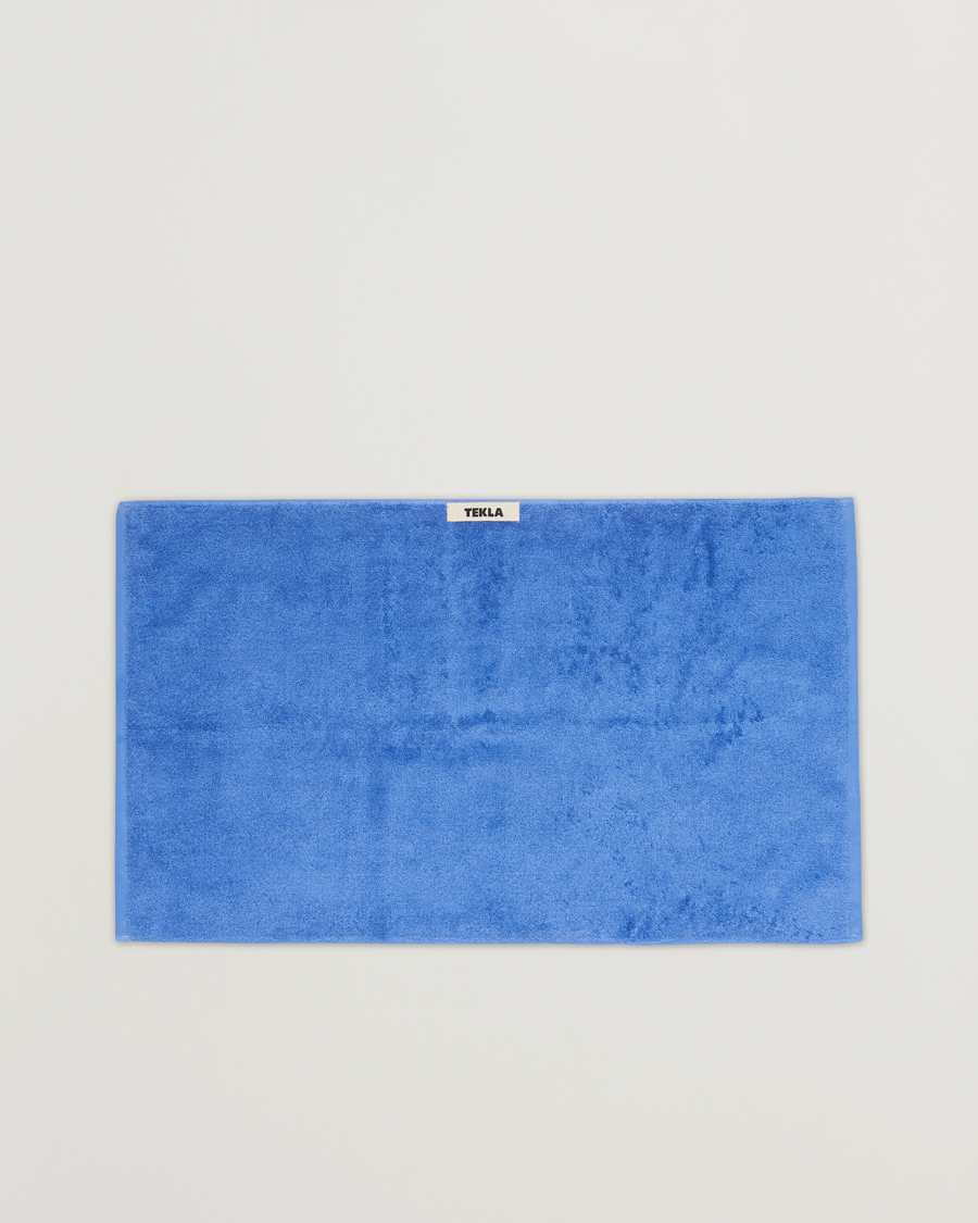 Uomini |  | Tekla | Organic Terry Hand Towel Clear Blue