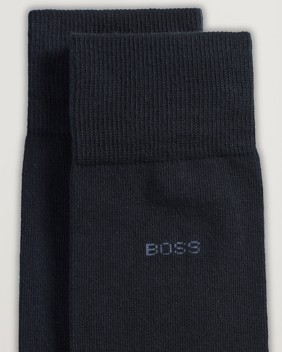 Uomini | Calzini per tutti i giorni | BOSS BLACK | 2-Pack RS Uni Socks Dark Blue