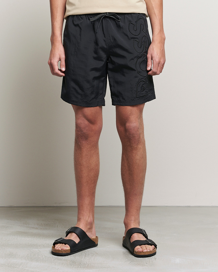 Uomini | Costumi da bagno con lacci | BOSS BLACK | Whale Swimshorts Black