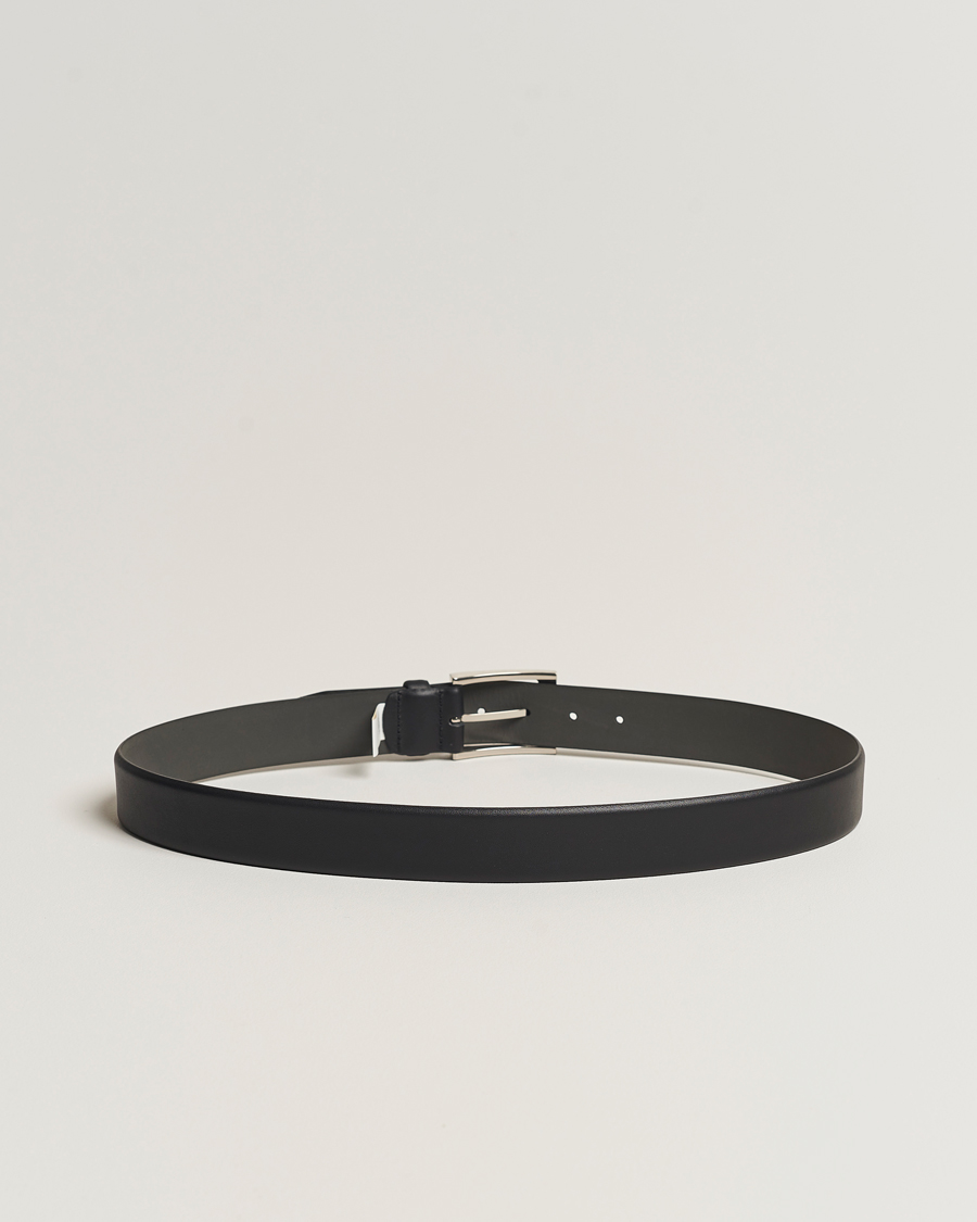 Uomini | Accessori | BOSS BLACK | Barnabie Leather Belt 3,5 cm Black