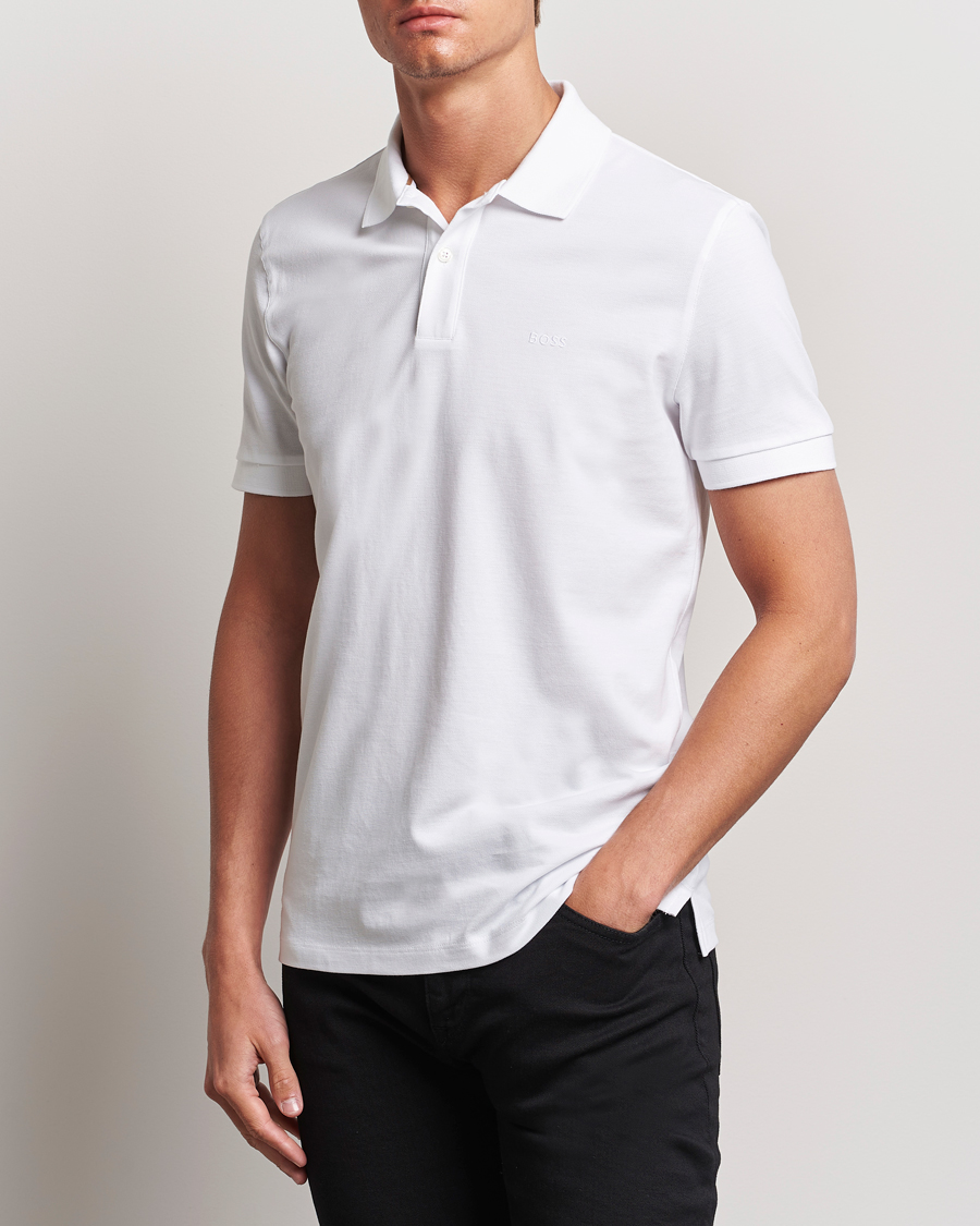 Uomini | Polo | BOSS BLACK | Pallas Polo White