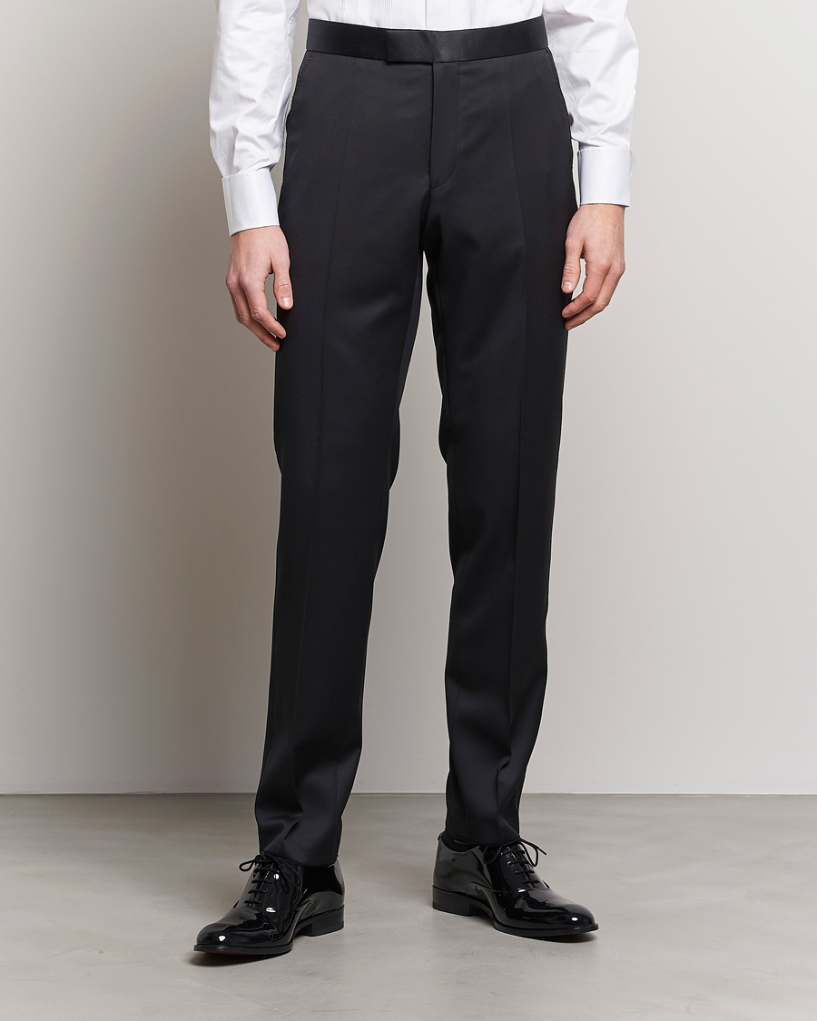 Uomini | Giacche da smoking | BOSS BLACK | Lenon Tuxedo Trousers Black