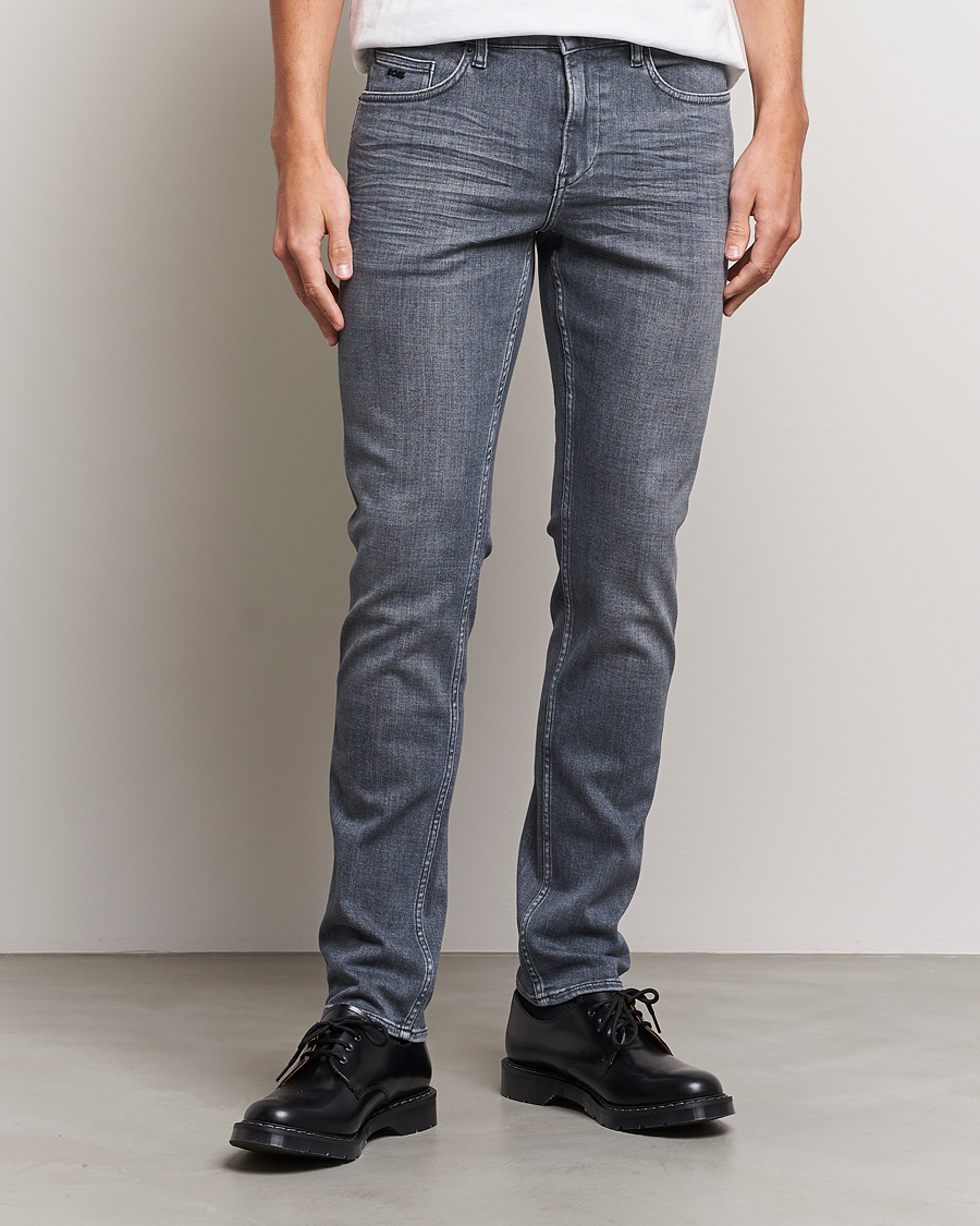 Uomini | BOSS | BOSS BLACK | Delaware Slim Fit Stretch Jeans Medium Grey