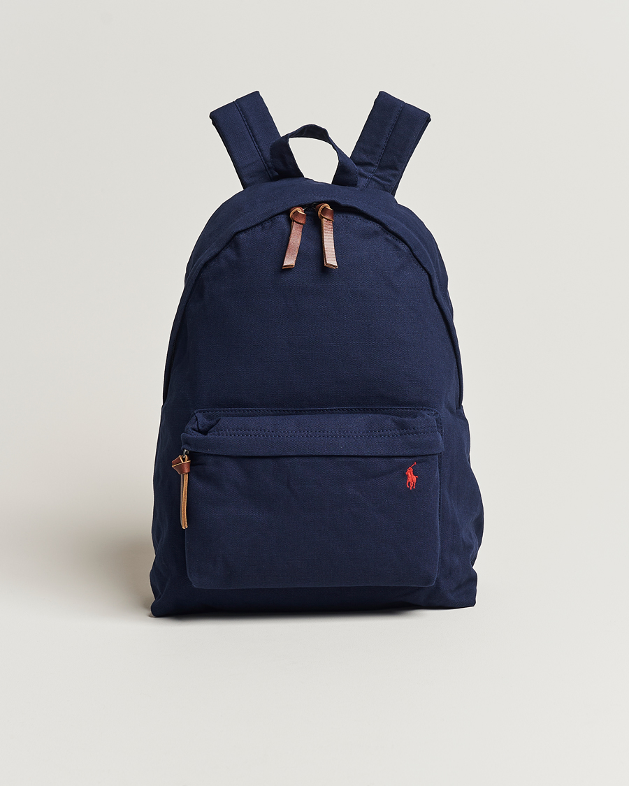 Uomini | Polo Ralph Lauren Canvas Backpack Newport Navy | Polo Ralph Lauren | Canvas Backpack Newport Navy