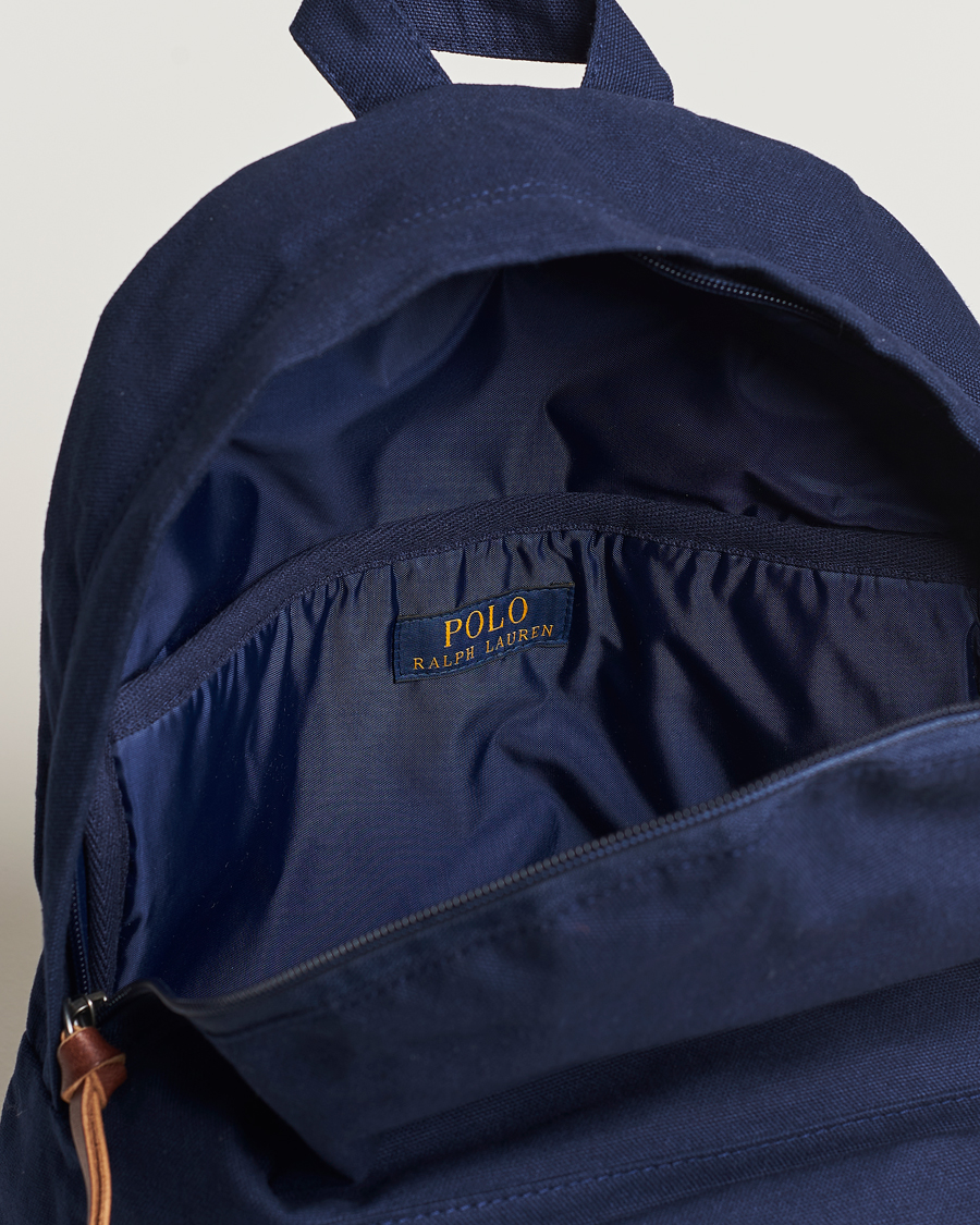 Uomini | Polo Ralph Lauren Canvas Backpack Newport Navy | Polo Ralph Lauren | Canvas Backpack Newport Navy