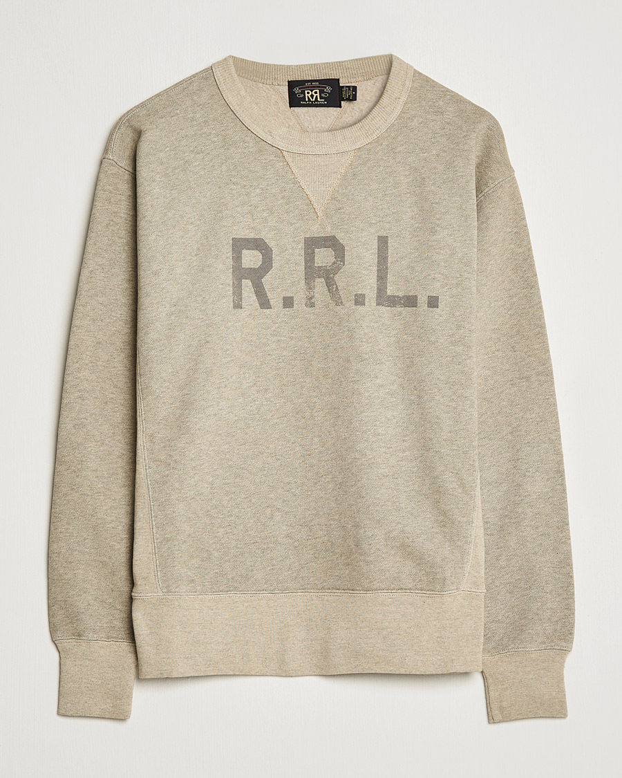 Uomini | Maglieria | RRL | Double V Sweatshirt Trainer Heather