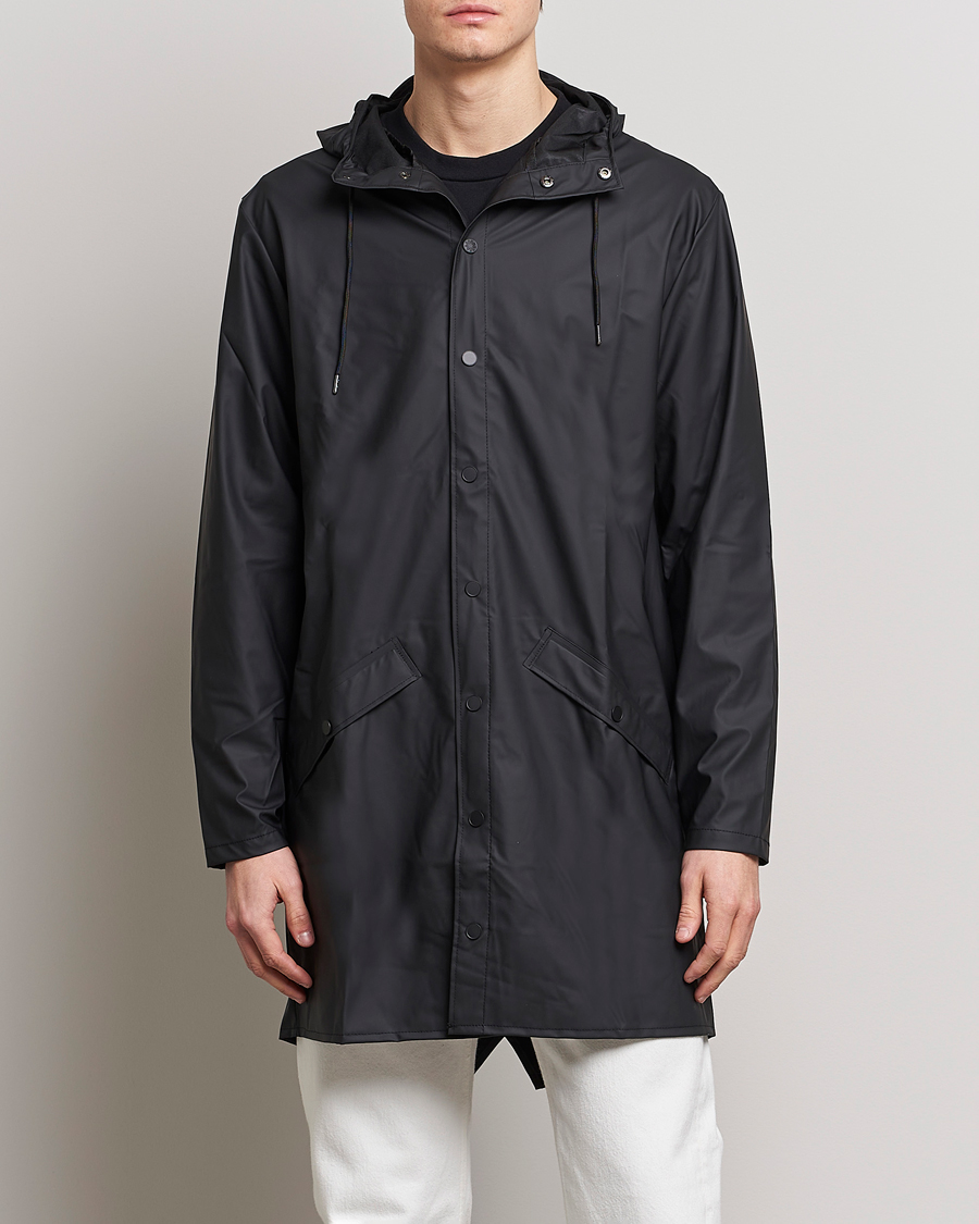 Uomini | Incontra la pioggia con stile | RAINS | Long Jacket Black