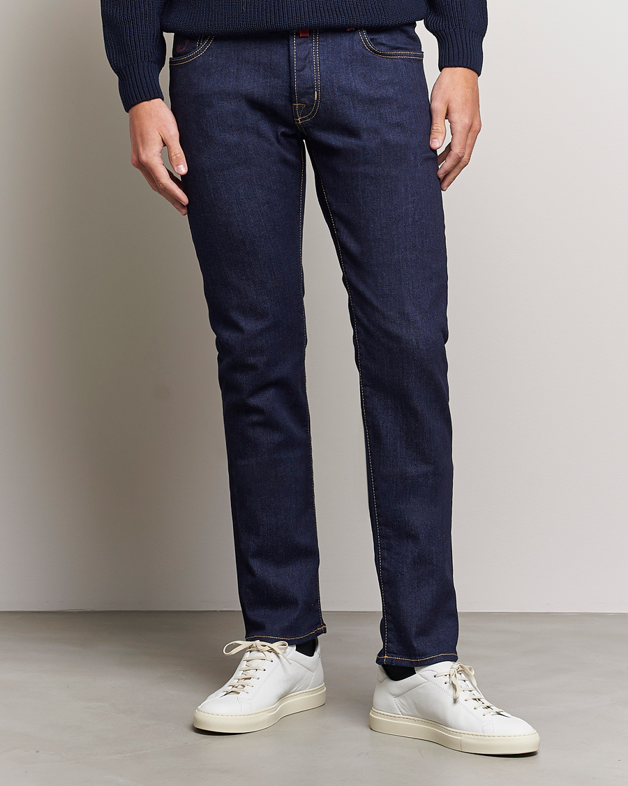 Uomini | Slim fit | Jacob Cohën | Nick 622 Slim Fit Stretch Jeans Rinse