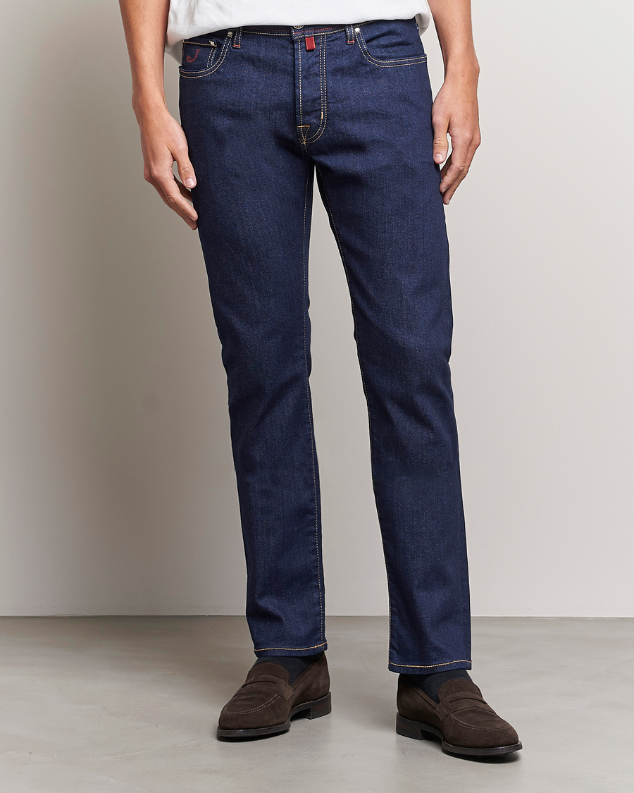 Uomini | Italian Department | Jacob Cohën | Bard 688 Slim Fit Stretch Jeans Rinse