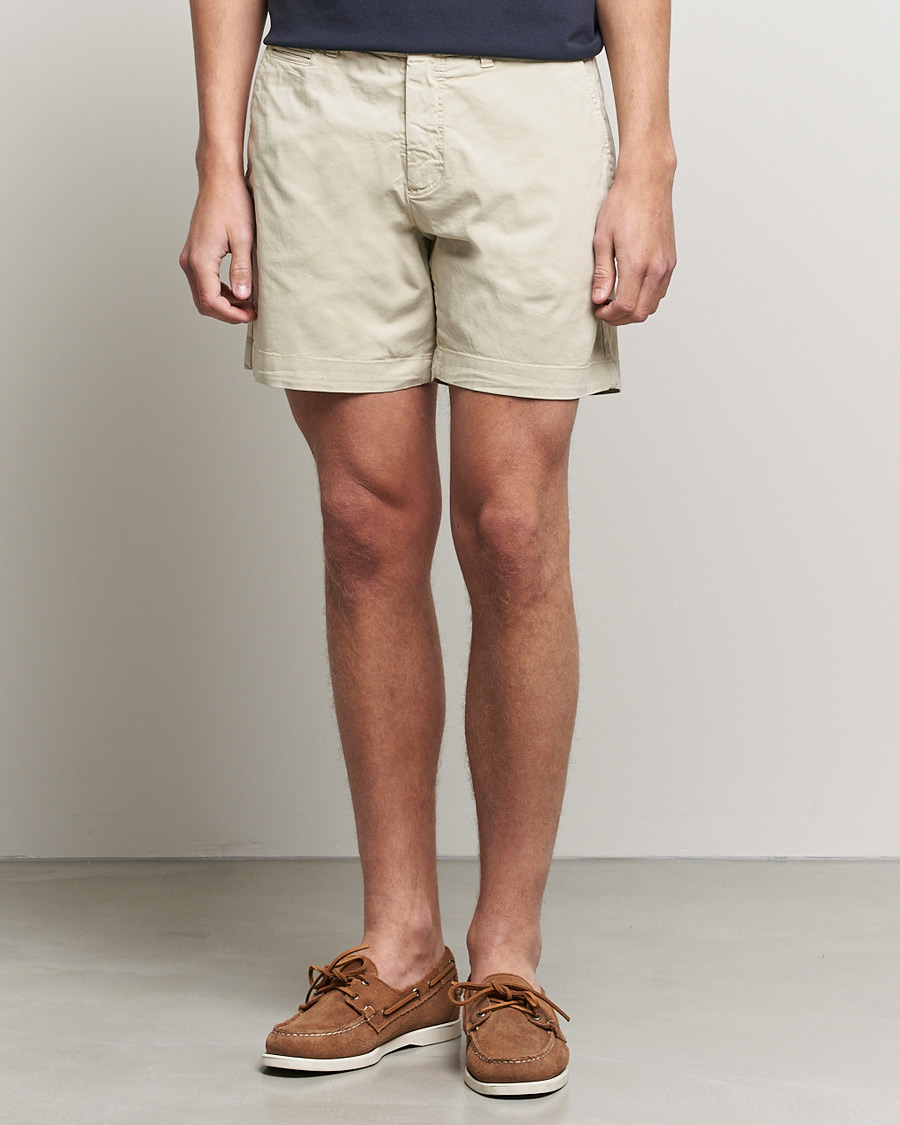 Uomini | Pantaloncini | Morris | Light Twill Chino Shorts Khaki