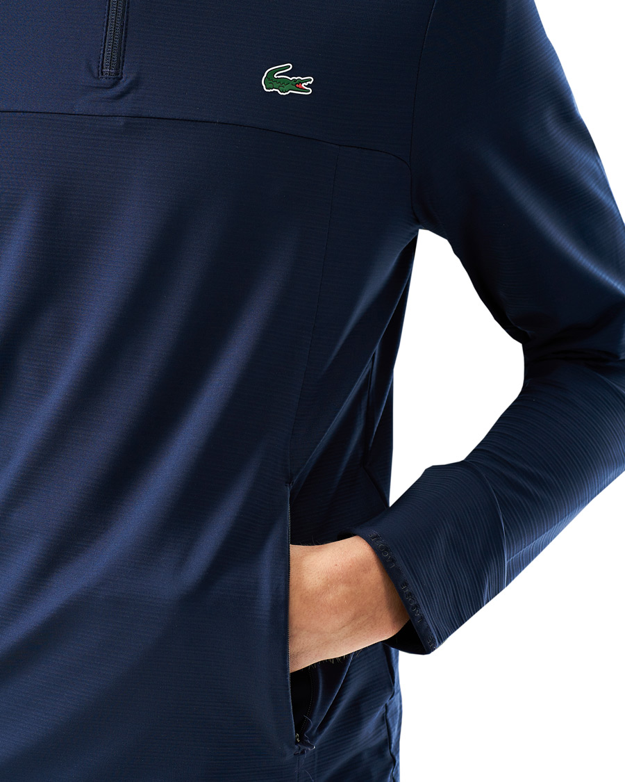 Uomini | Maglieria | Lacoste Sport | Performance Midlayer Half Zip Navy Blue