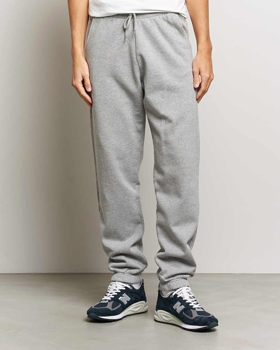 Uomini | Pantaloni della tuta | Colorful Standard | Classic Organic Sweatpants Heather Grey