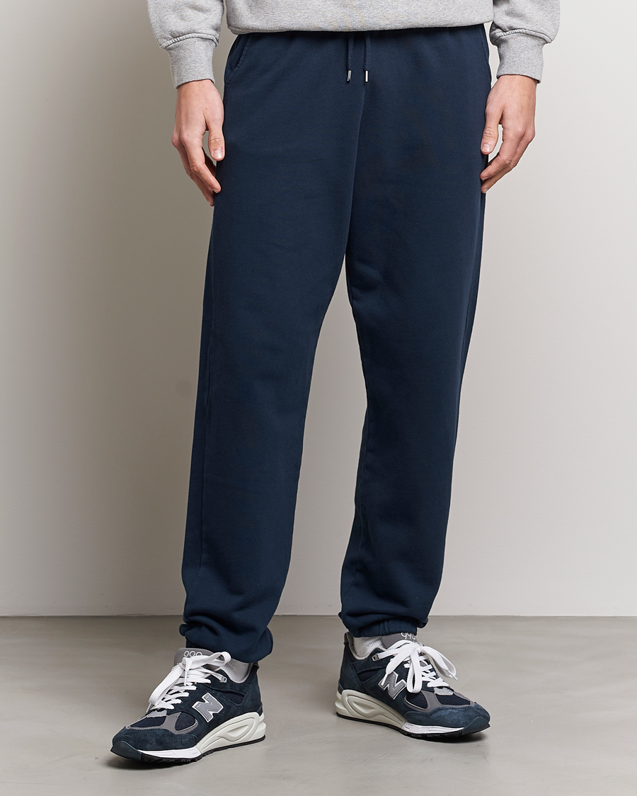 Uomini |  | Colorful Standard | Classic Organic Sweatpants Navy Blue