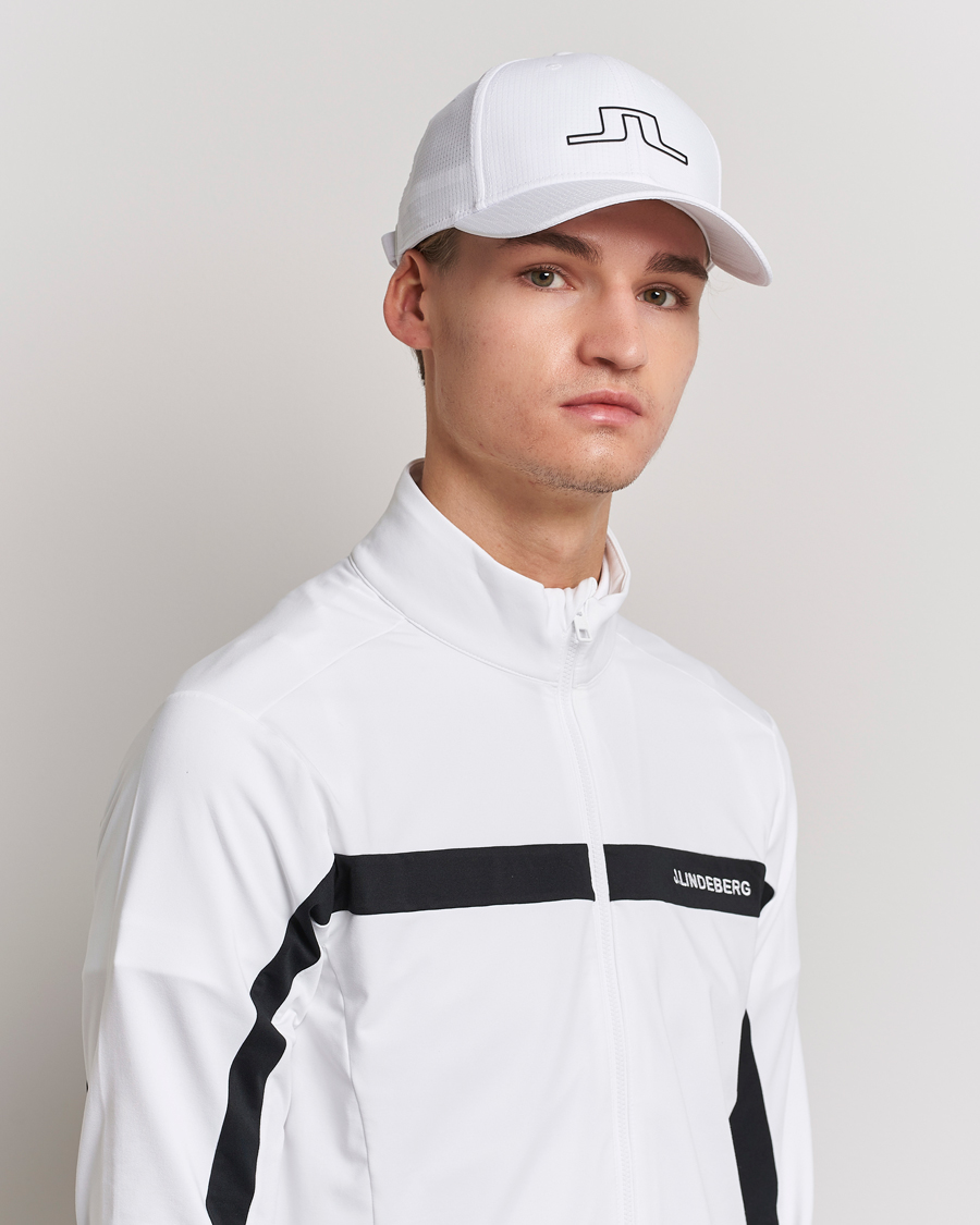 Uomini | Cappelli & Berretti | J.Lindeberg | Caden Golf Cap White