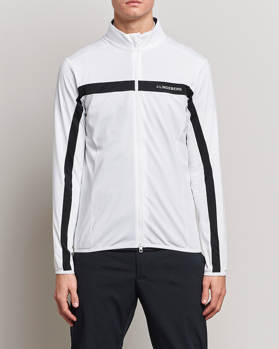 Uomini | Full-zip | J.Lindeberg | Jarvis Mid Layer Jacket White