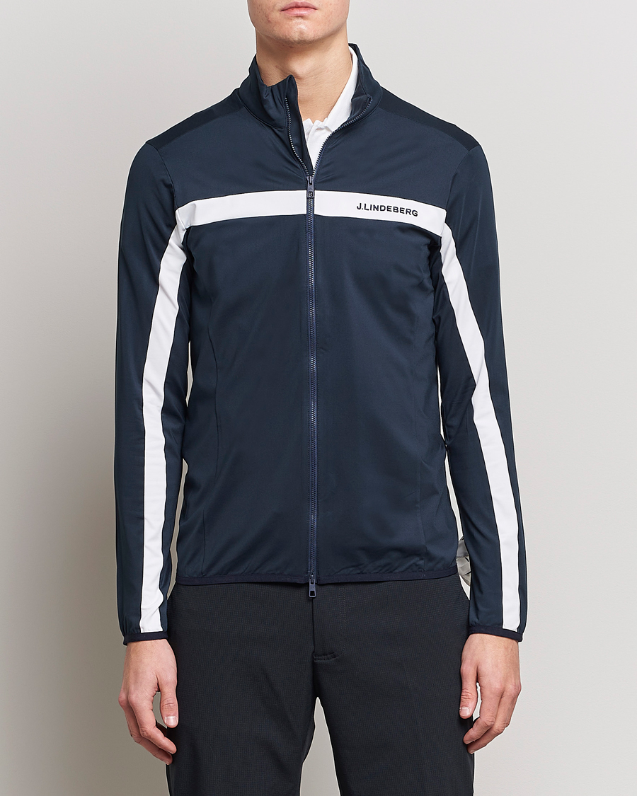 Uomini | Full-zip | J.Lindeberg | Jarvis Mid Layer Jacket Navy