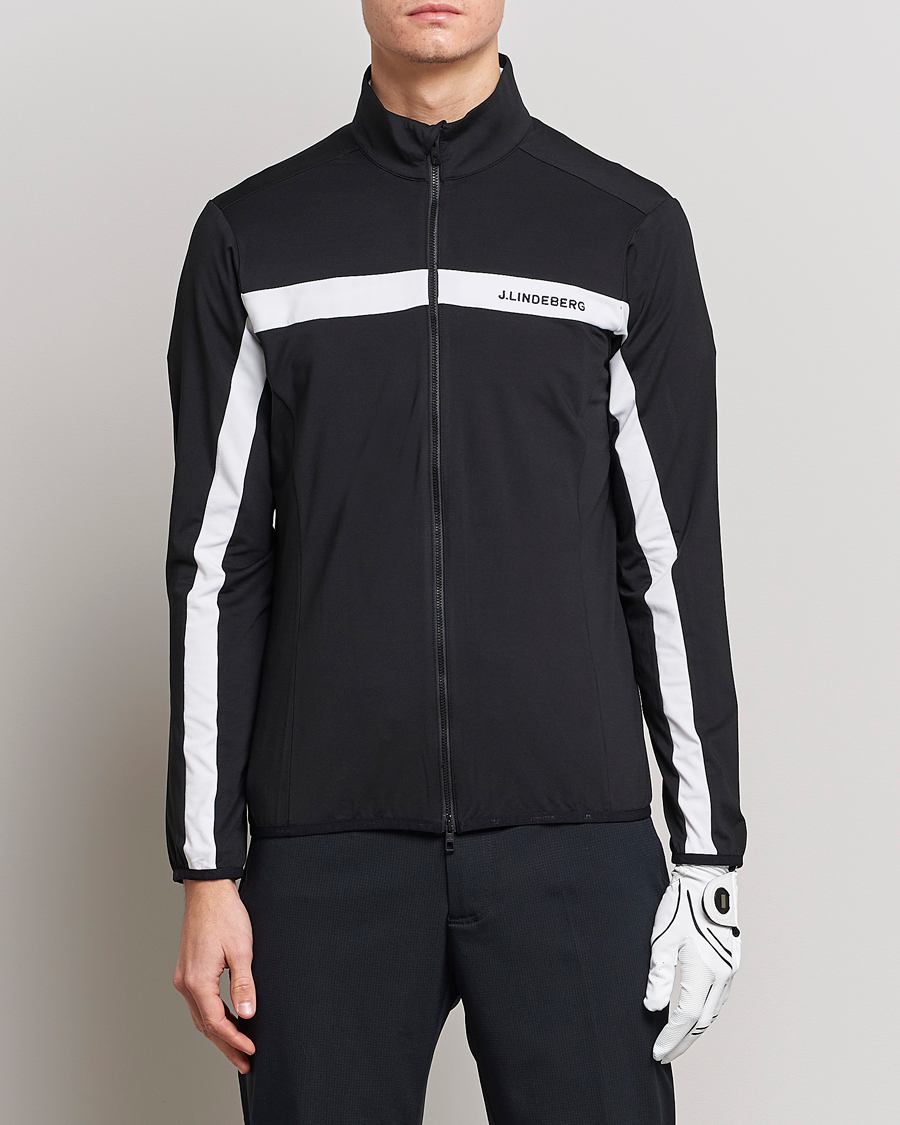 Uomini | Full-zip | J.Lindeberg | Jarvis Mid Layer Jacket Black