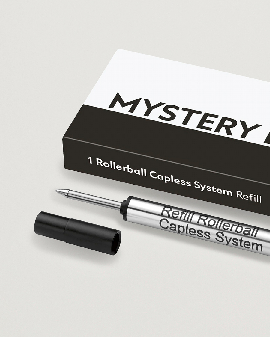 Uomini | Stile di vita | Montblanc | 1 Rollerball M Capless System Refill Mystery Black