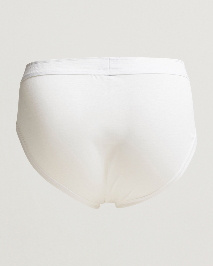 Uomini | Zimmerli of Switzerland | Zimmerli of Switzerland | Mercerized Cotton Briefs White