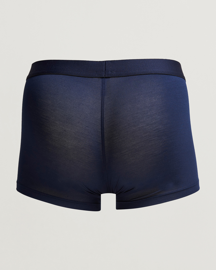 Uomini |  | Zimmerli of Switzerland | Micro Modal Boxer Briefs Navy