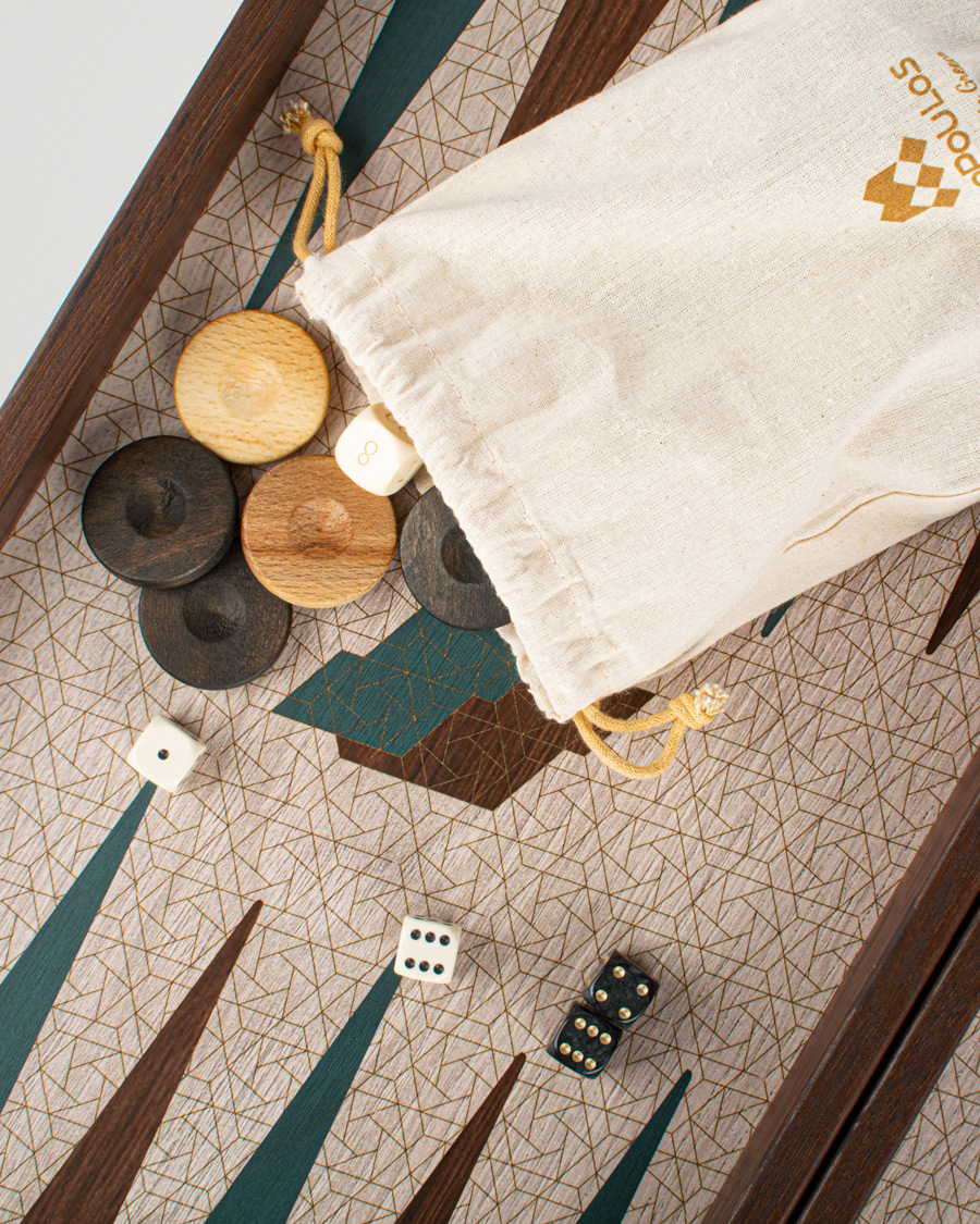 Uomini | Per l'amante della casa | Manopoulos | Wooden Creative Trend Colours Backgammon 