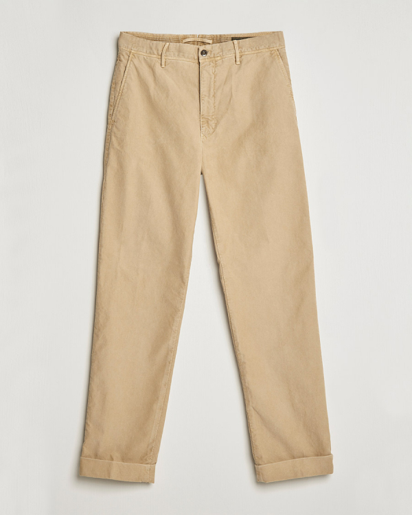 Uomini | Camicie | A Day's March | Abu Linen Shirt Seaweed