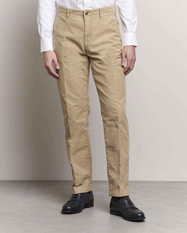 Uomini | Camicie | A Day's March | Abu Linen Shirt Seaweed