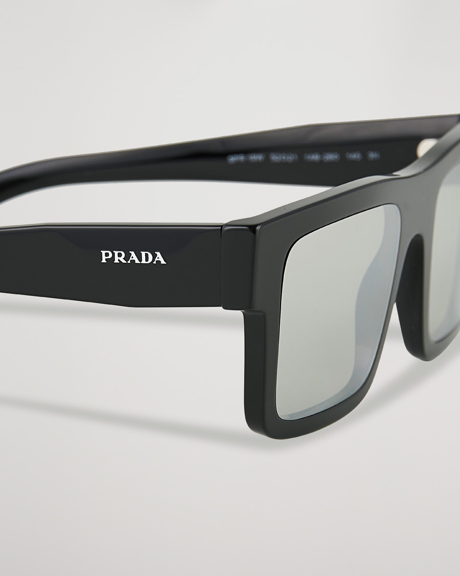 Uomini | Occhiali da sole con montatura quadrata | Prada Eyewear | 0PR 19WS Sunglasses Black