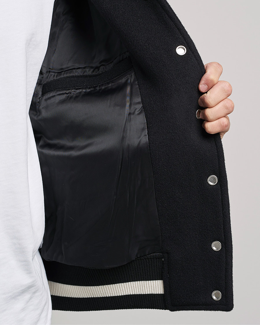 Uomini | Giacche | Axel Arigato | Offense Varsity Jacket College Green/Black
