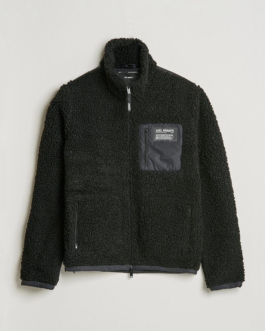 Uomini | Maglieria | Axel Arigato | Billie Fleece Jacket Black