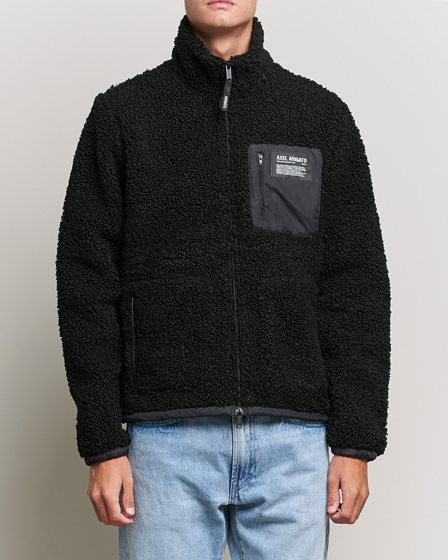 Uomini | Axel Arigato | Axel Arigato | Billie Fleece Jacket Black