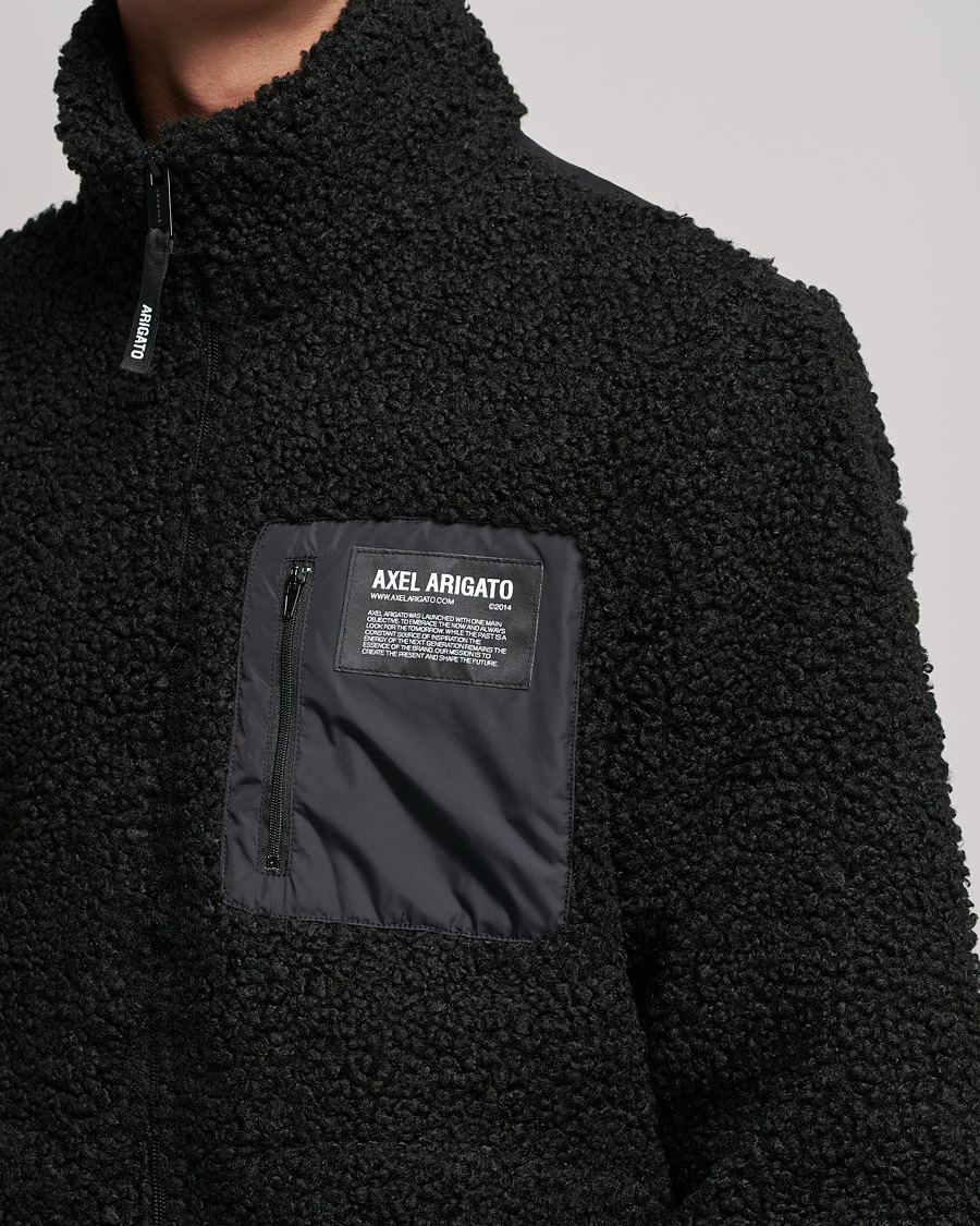 Uomini | Maglieria | Axel Arigato | Billie Fleece Jacket Black