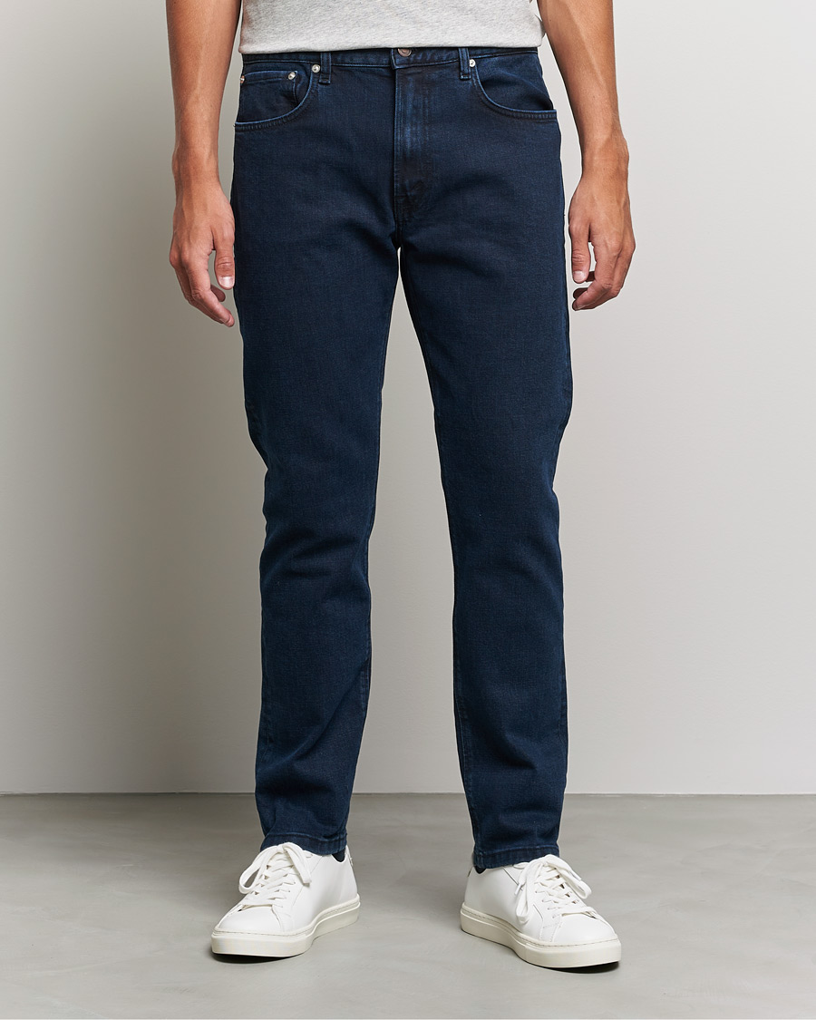 Uomini | Jeans | Jeanerica | TM005 Tapered Jeans Blue Black