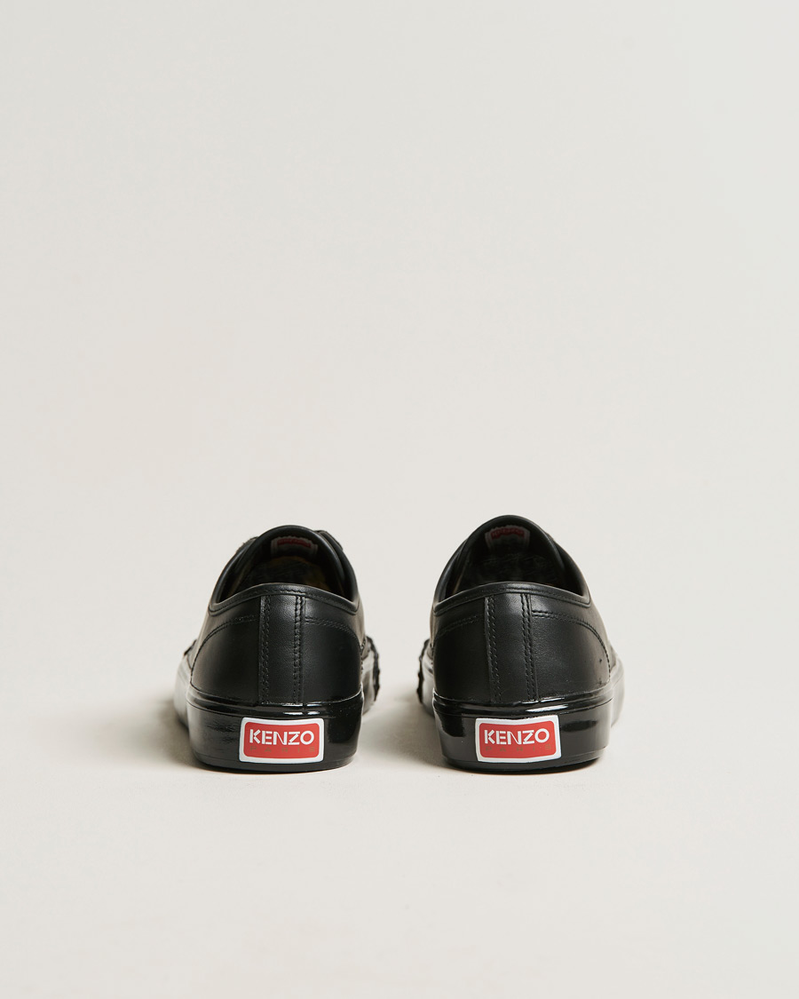 Uomini | KENZO School Low Tap Sneaker Black | KENZO | School Low Tap Sneaker Black