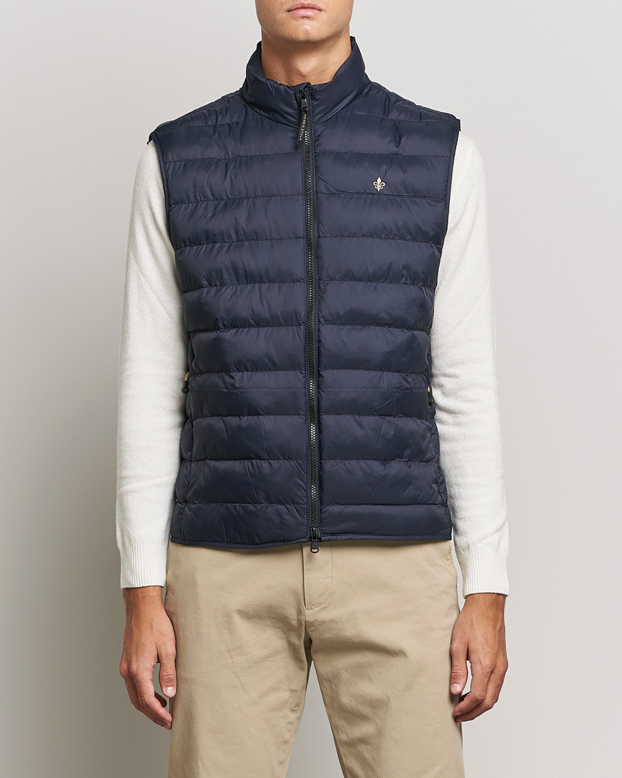 Uomini | Giacche autunnali | Morris | Norfolk Liner Vest Navy