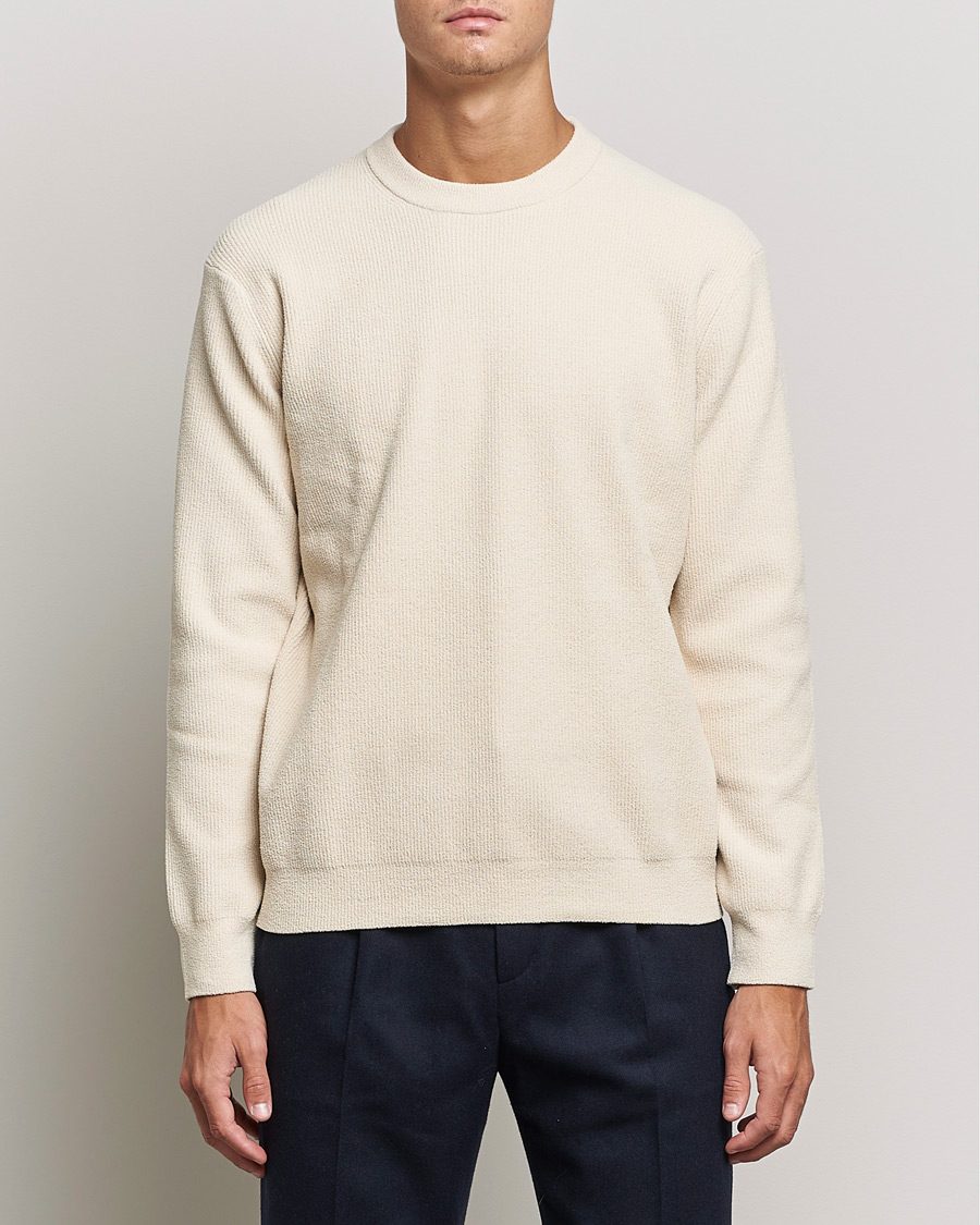 Uomini |  | NN07 | Danny Knitted Sweater Ecru